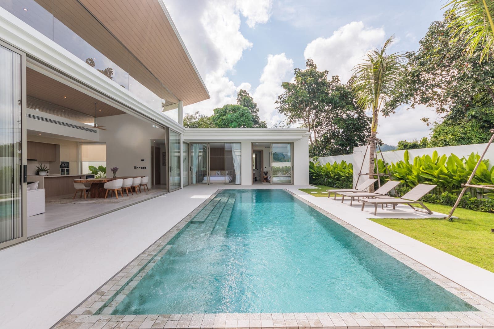 Smart-Home Pool Villa with Jacuzzis — The Asherah Villas, Thalang